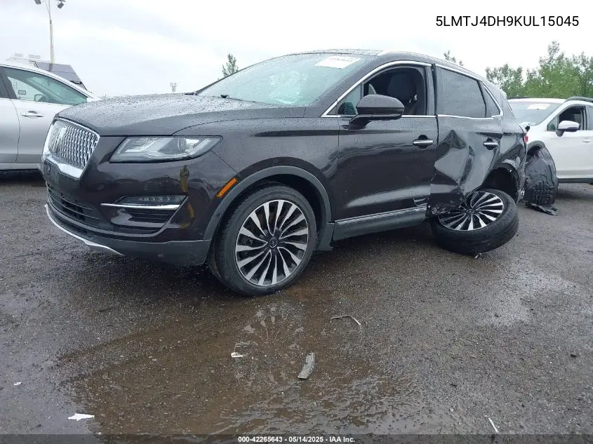 2019 Lincoln Mkc Black Label VIN: 5LMTJ4DH9KUL15045 Lot: 42265643