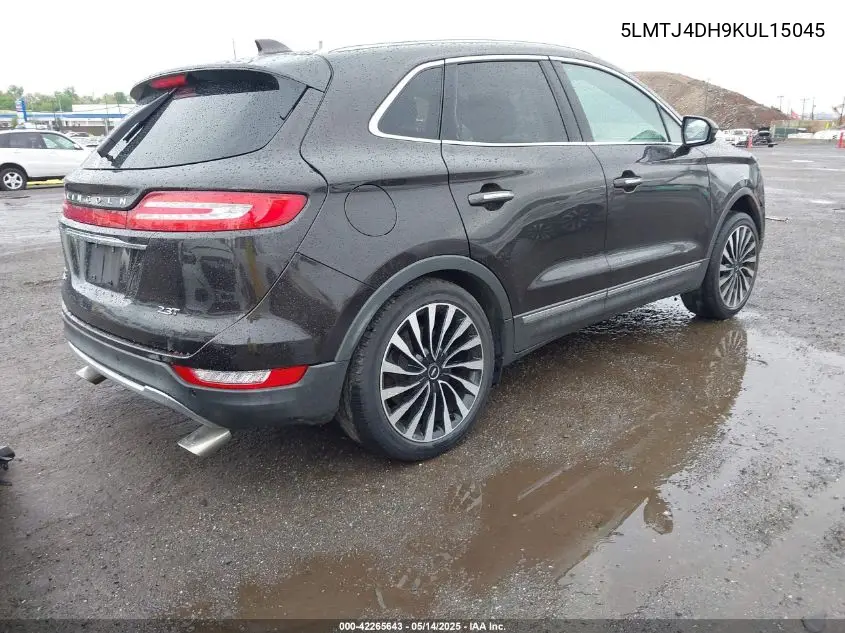 2019 Lincoln Mkc Black Label VIN: 5LMTJ4DH9KUL15045 Lot: 42265643