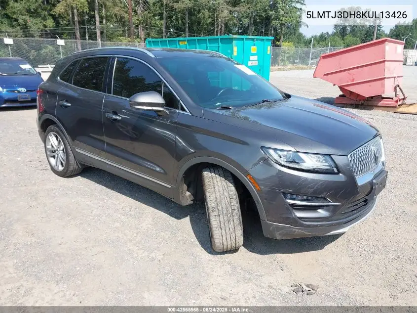 2019 Lincoln Mkc Reserve VIN: 5LMTJ3DH8KUL13426 Lot: 42565566