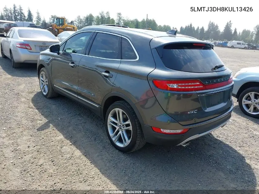2019 Lincoln Mkc Reserve VIN: 5LMTJ3DH8KUL13426 Lot: 42565566