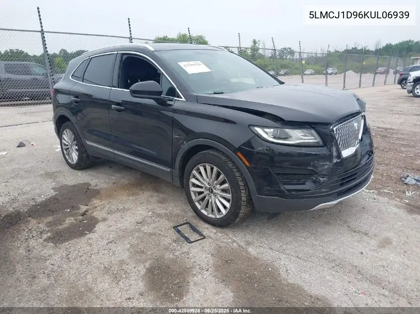 2019 Lincoln Mkc Standard VIN: 5LMCJ1D96KUL06939 Lot: 42589928