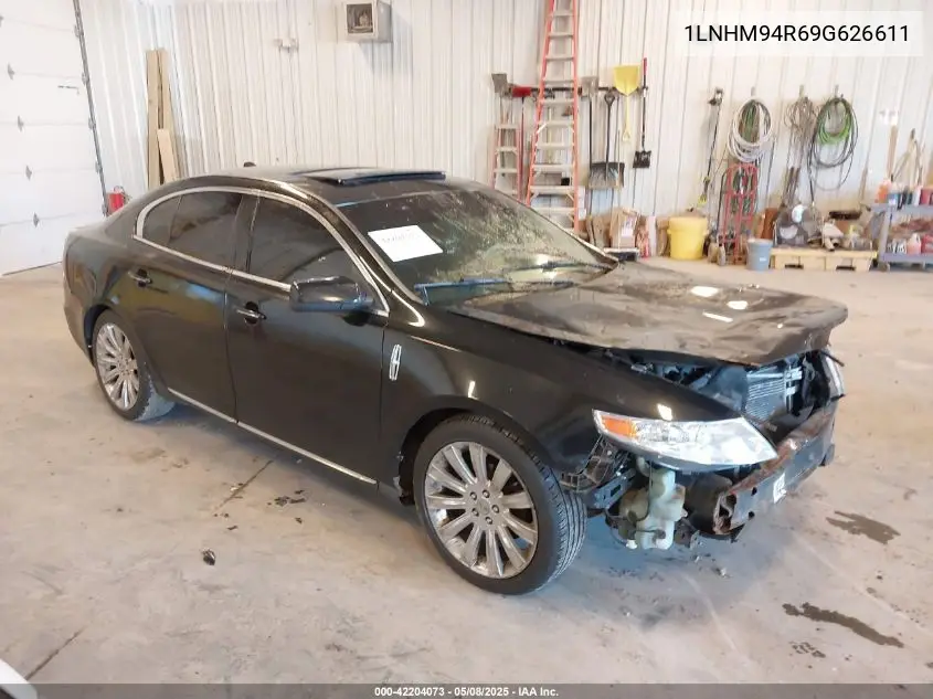 2009 Lincoln Mks VIN: 1LNHM94R69G626611 Lot: 42204073