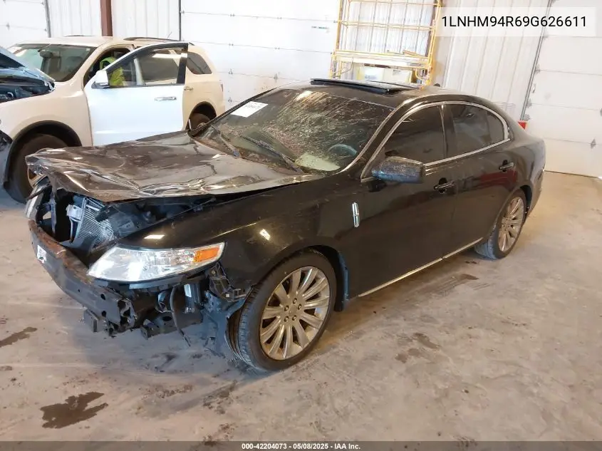 2009 Lincoln Mks VIN: 1LNHM94R69G626611 Lot: 42204073