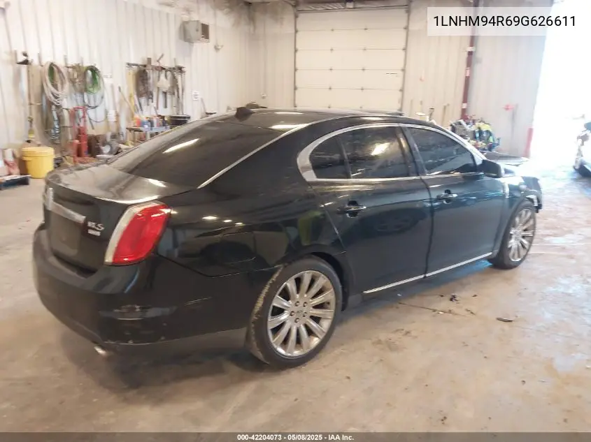 2009 Lincoln Mks VIN: 1LNHM94R69G626611 Lot: 42204073