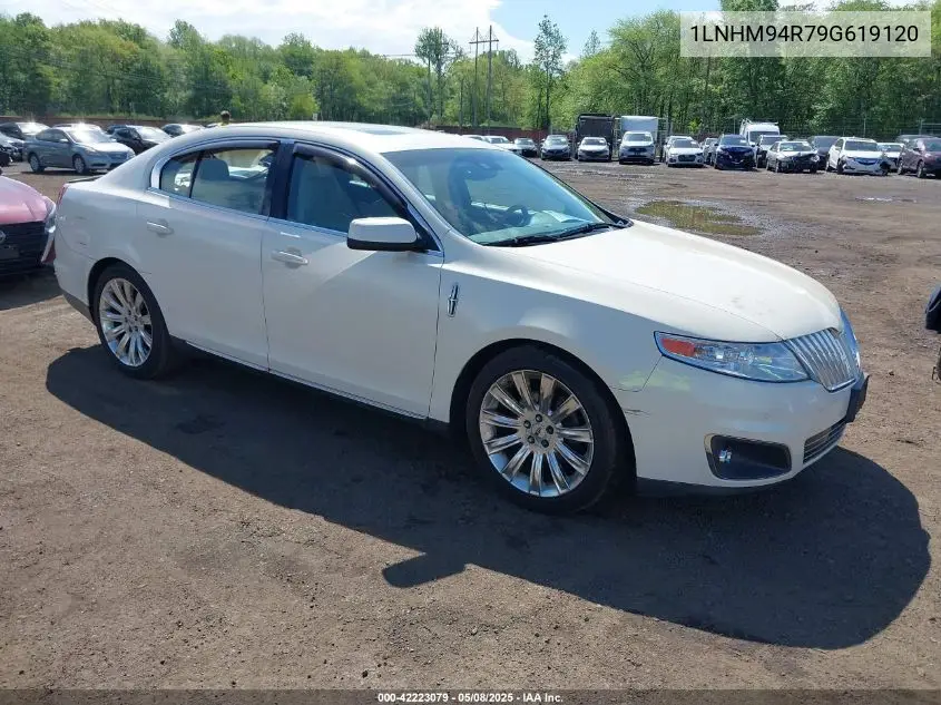 2009 Lincoln Mks VIN: 1LNHM94R79G619120 Lot: 42223079