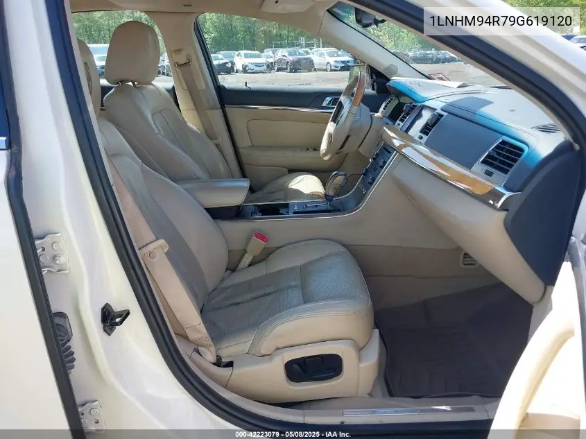 2009 Lincoln Mks VIN: 1LNHM94R79G619120 Lot: 42223079