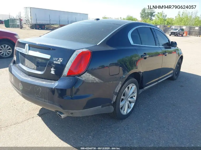 2009 Lincoln Mks VIN: 1LNHM94R79G624057 Lot: 42245738