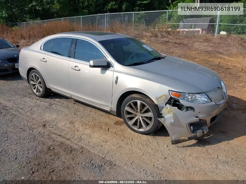 2009 Lincoln Mks VIN: 1LNHM93R69G618199 Lot: 42459906