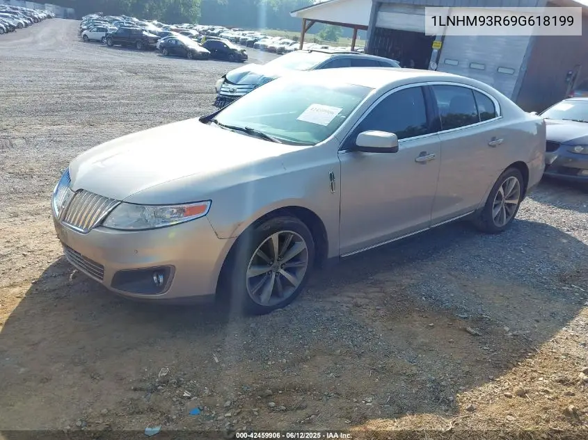 2009 Lincoln Mks VIN: 1LNHM93R69G618199 Lot: 42459906