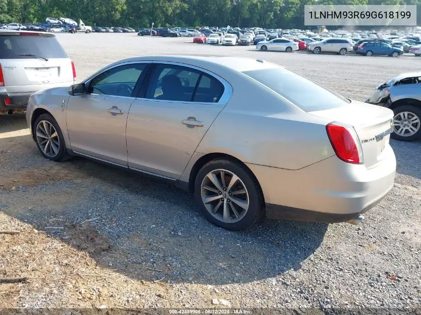 2009 Lincoln Mks VIN: 1LNHM93R69G618199 Lot: 42459906