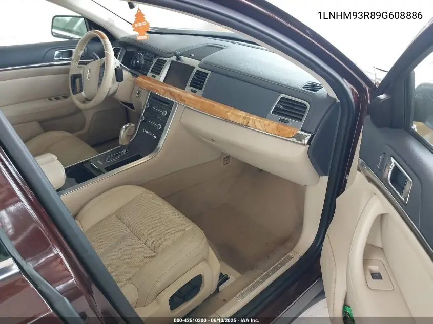 2009 Lincoln Mks VIN: 1LNHM93R89G608886 Lot: 42510200