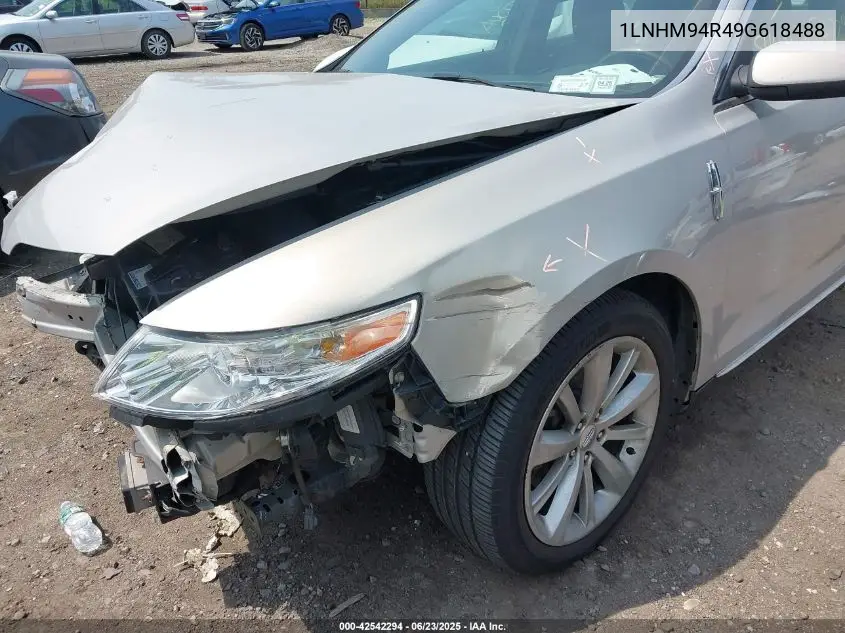 2009 Lincoln Mks VIN: 1LNHM94R49G618488 Lot: 42542294