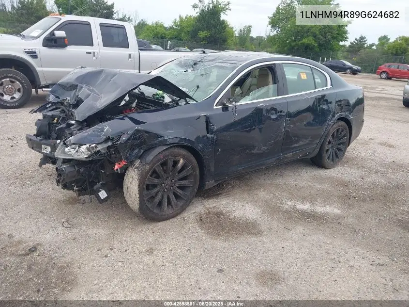 2009 Lincoln Mks VIN: 1LNHM94R89G624682 Lot: 42558581