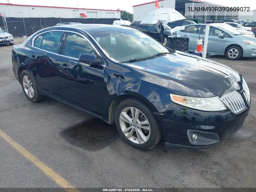 2009 Lincoln Mks VIN: 1LNHM93R39G609072 Lot: 42657182