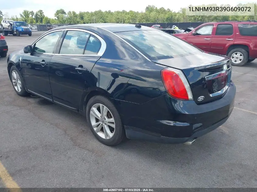 2009 Lincoln Mks VIN: 1LNHM93R39G609072 Lot: 42657182