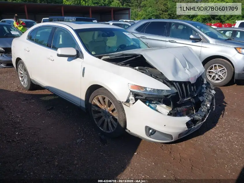 2011 Lincoln Mks VIN: 1LNHL9DR7BG601709 Lot: 42246705