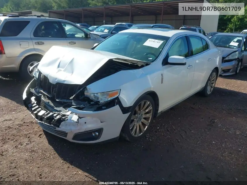 2011 Lincoln Mks VIN: 1LNHL9DR7BG601709 Lot: 42246705