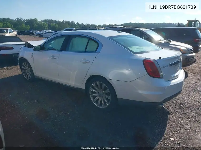 2011 Lincoln Mks VIN: 1LNHL9DR7BG601709 Lot: 42246705