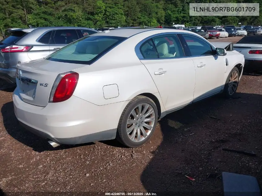 2011 Lincoln Mks VIN: 1LNHL9DR7BG601709 Lot: 42246705