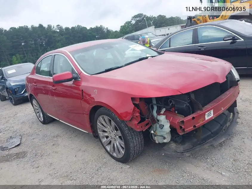 2011 Lincoln Mks VIN: 1LNHL9DR8BG606935 Lot: 42492748