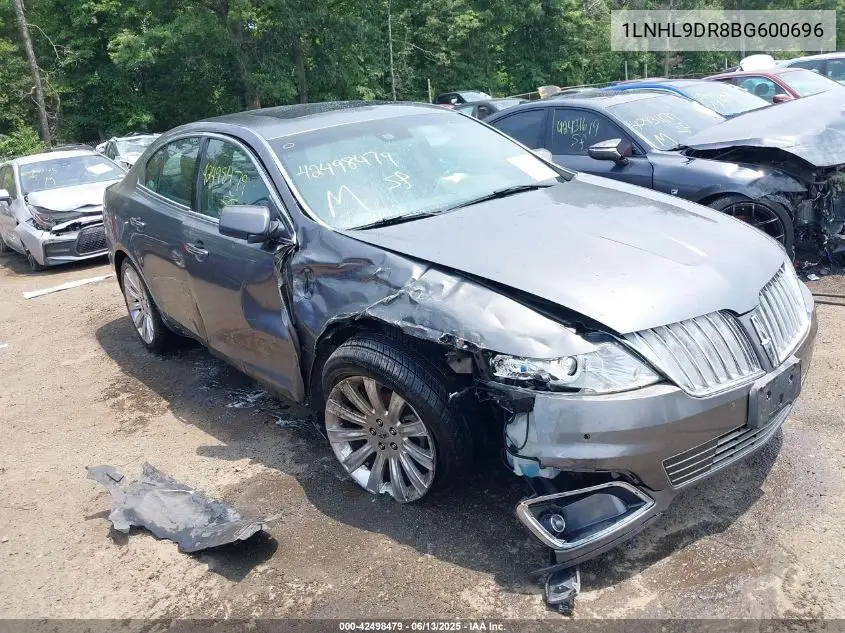 2011 Lincoln Mks VIN: 1LNHL9DR8BG600696 Lot: 42498479