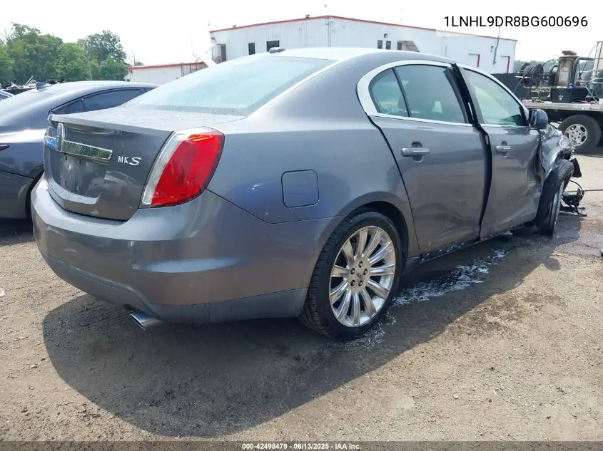 2011 Lincoln Mks VIN: 1LNHL9DR8BG600696 Lot: 42498479