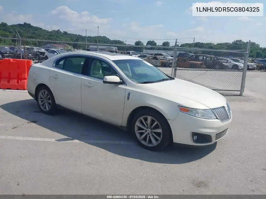 2012 Lincoln Mks VIN: 1LNHL9DR5CG804325 Lot: 42664130