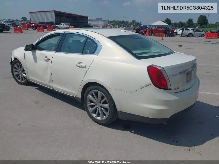2012 Lincoln Mks VIN: 1LNHL9DR5CG804325 Lot: 42664130