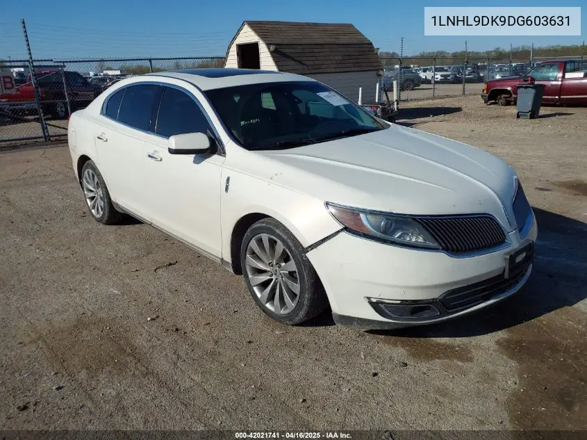 2013 Lincoln Mks VIN: 1LNHL9DK9DG603631 Lot: 42021741