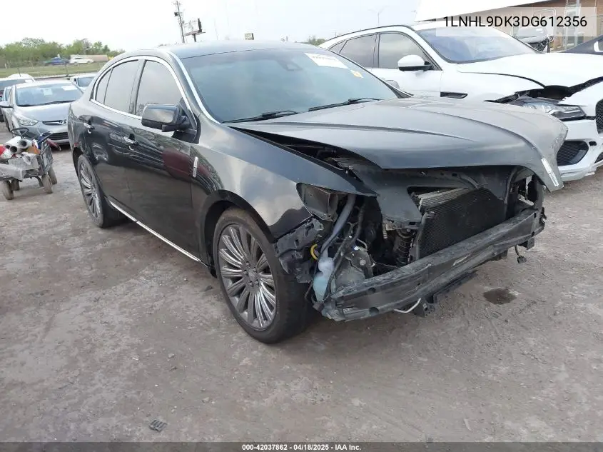 2013 Lincoln Mks VIN: 1LNHL9DK3DG612356 Lot: 42037862