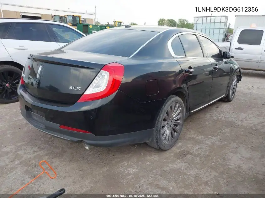 2013 Lincoln Mks VIN: 1LNHL9DK3DG612356 Lot: 42037862