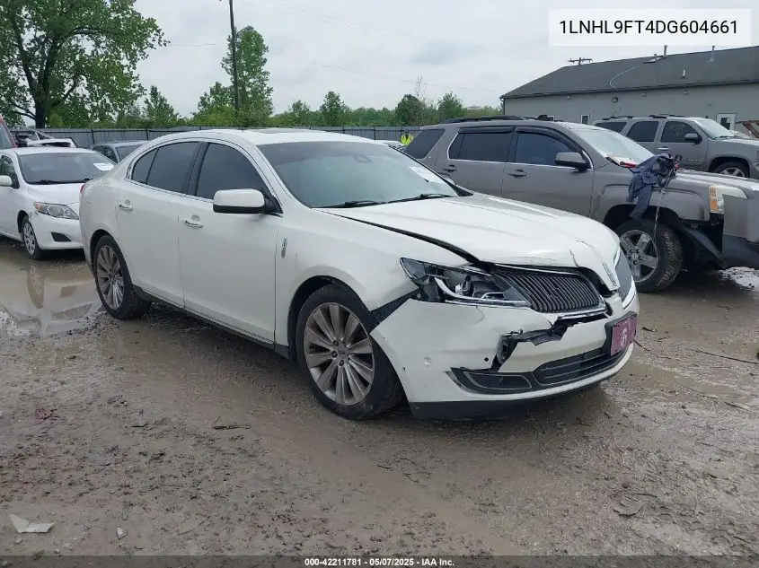 2013 Lincoln Mks Ecoboost VIN: 1LNHL9FT4DG604661 Lot: 42211781