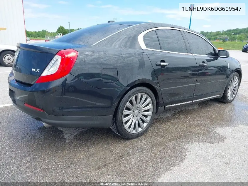 2013 Lincoln Mks VIN: 1LNHL9DK6DG609547 Lot: 42212268