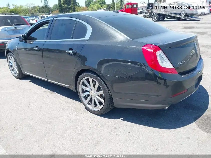 2013 Lincoln Mks VIN: 1LNHL9DK3DG610199 Lot: 42213896
