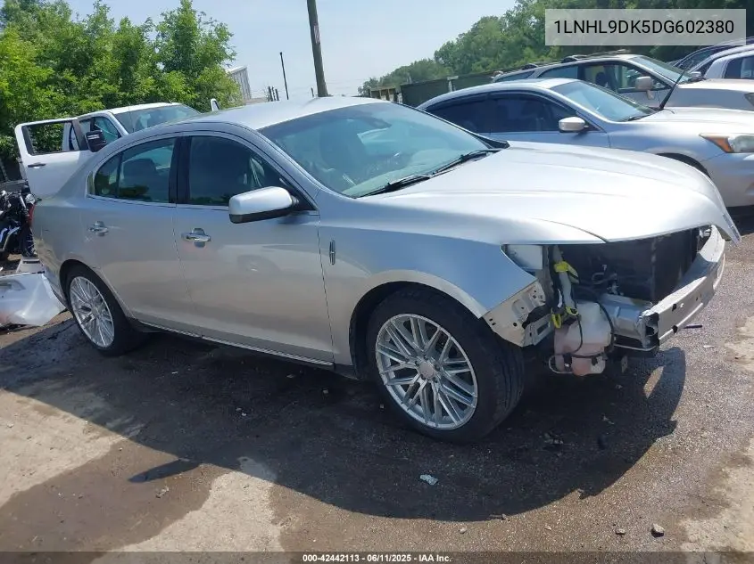 2013 Lincoln Mks VIN: 1LNHL9DK5DG602380 Lot: 42442113