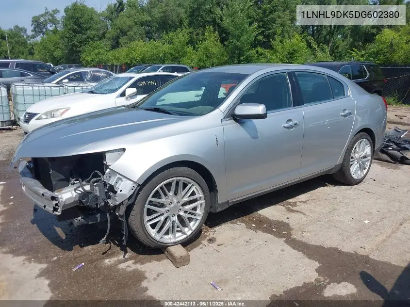 2013 Lincoln Mks VIN: 1LNHL9DK5DG602380 Lot: 42442113