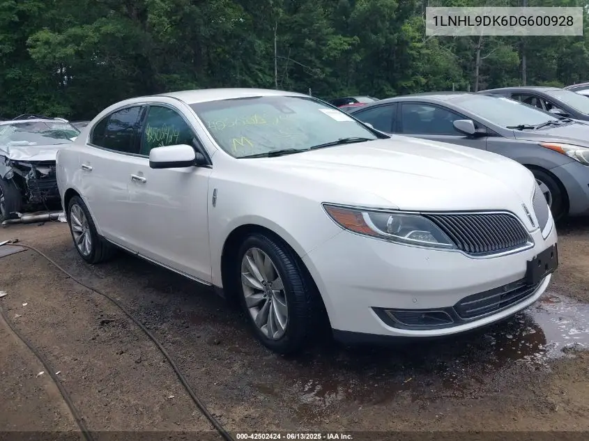 2013 Lincoln Mks VIN: 1LNHL9DK6DG600928 Lot: 42502424