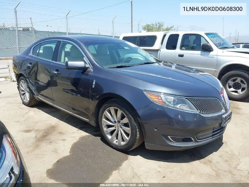 2013 Lincoln Mks VIN: 1LNHL9DK0DG608300 Lot: 42515699