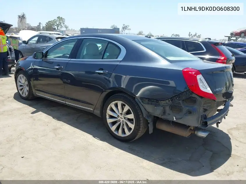 2013 Lincoln Mks VIN: 1LNHL9DK0DG608300 Lot: 42515699