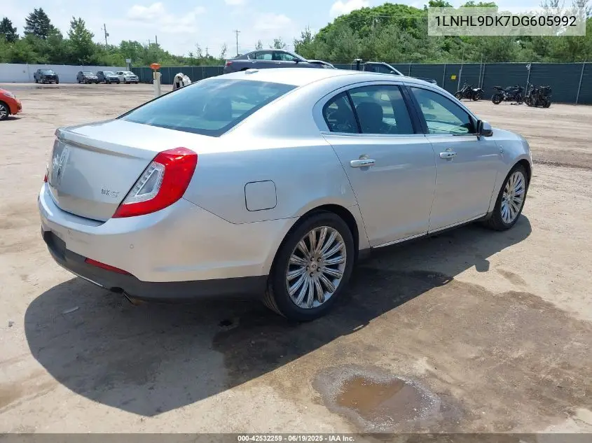 2013 Lincoln Mks VIN: 1LNHL9DK7DG605992 Lot: 42532259