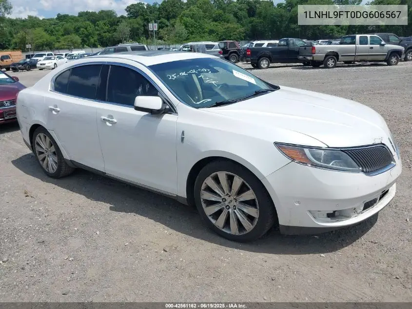 2013 Lincoln Mks Ecoboost VIN: 1LNHL9FT0DG606567 Lot: 42561162
