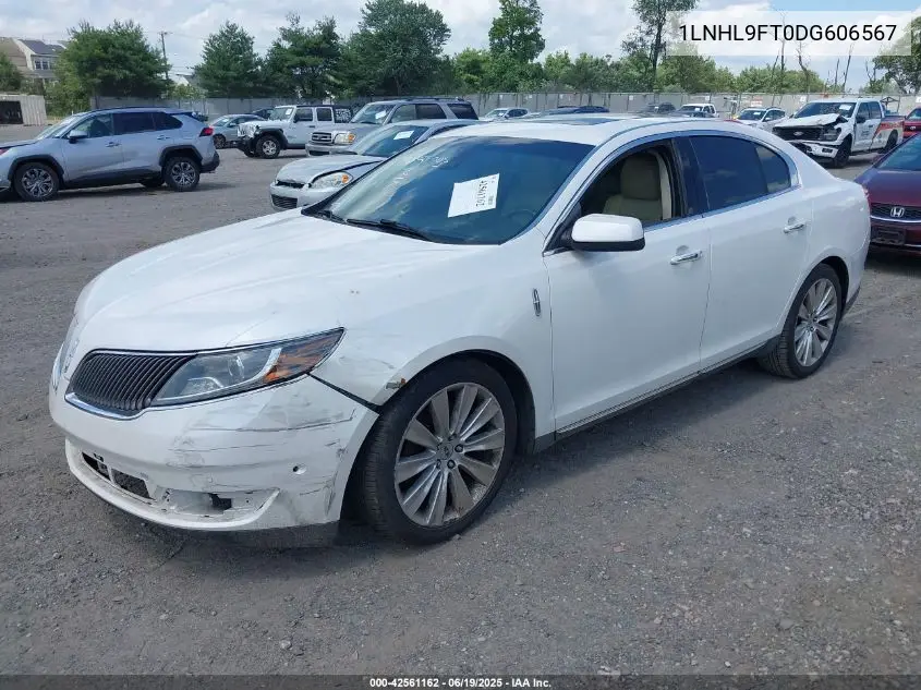 2013 Lincoln Mks Ecoboost VIN: 1LNHL9FT0DG606567 Lot: 42561162