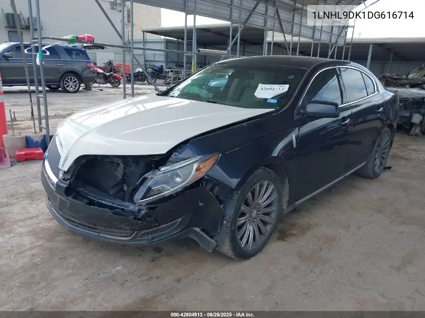 2013 Lincoln Mks VIN: 1LNHL9DK1DG616714 Lot: 42604913