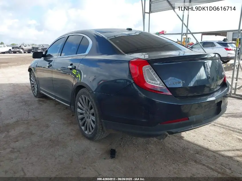 2013 Lincoln Mks VIN: 1LNHL9DK1DG616714 Lot: 42604913