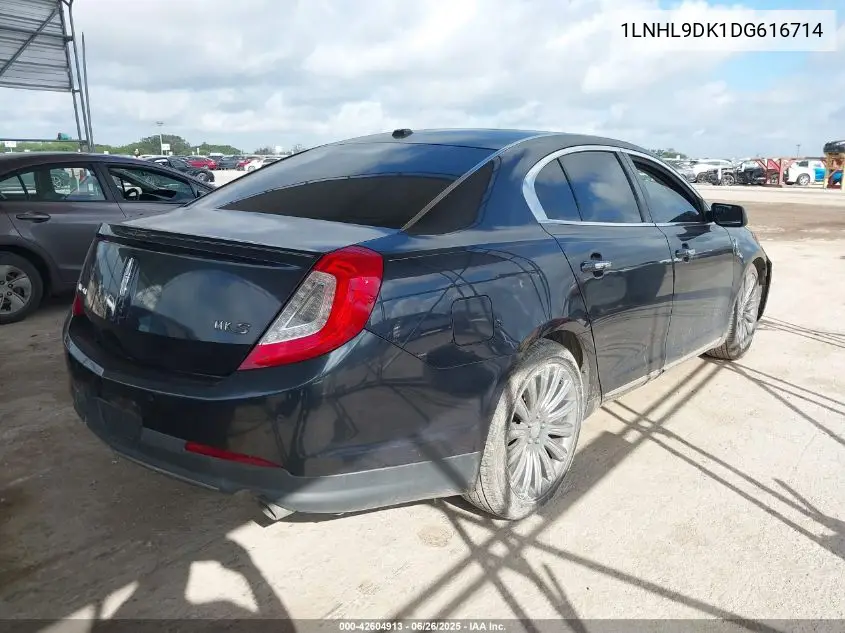 2013 Lincoln Mks VIN: 1LNHL9DK1DG616714 Lot: 42604913