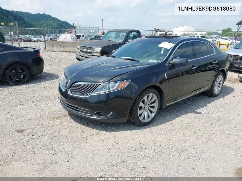 2013 Lincoln Mks VIN: 1LNHL9EK9DG618080 Lot: 42610934
