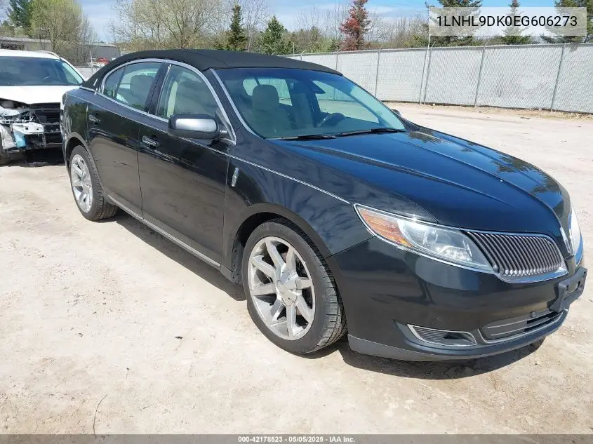 2014 Lincoln Mks VIN: 1LNHL9DK0EG606273 Lot: 42178523