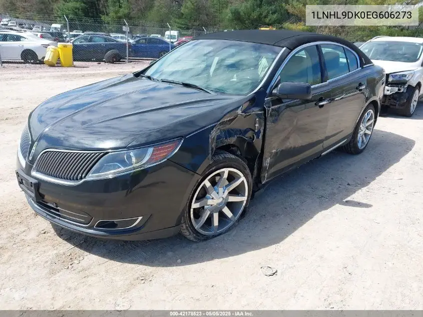 2014 Lincoln Mks VIN: 1LNHL9DK0EG606273 Lot: 42178523