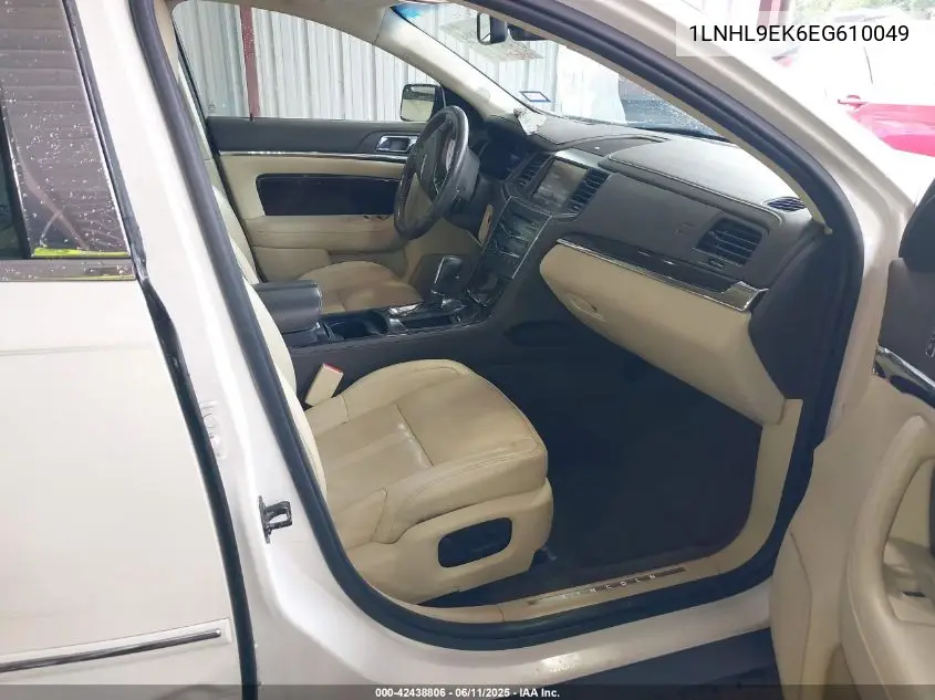2014 Lincoln Mks VIN: 1LNHL9EK6EG610049 Lot: 42438806