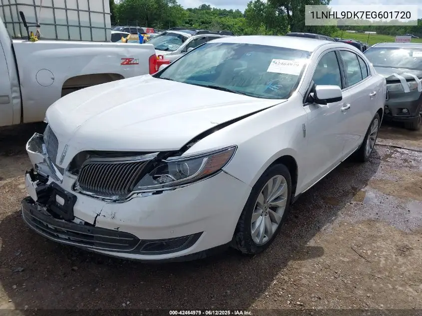 2014 Lincoln Mks VIN: 1LNHL9DK7EG601720 Lot: 42464979